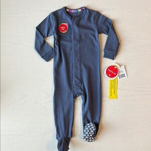 Magnetic Me Harbor Blue Organic Cotton Modal Footie 6-9 9-12 12-18 18-24 months